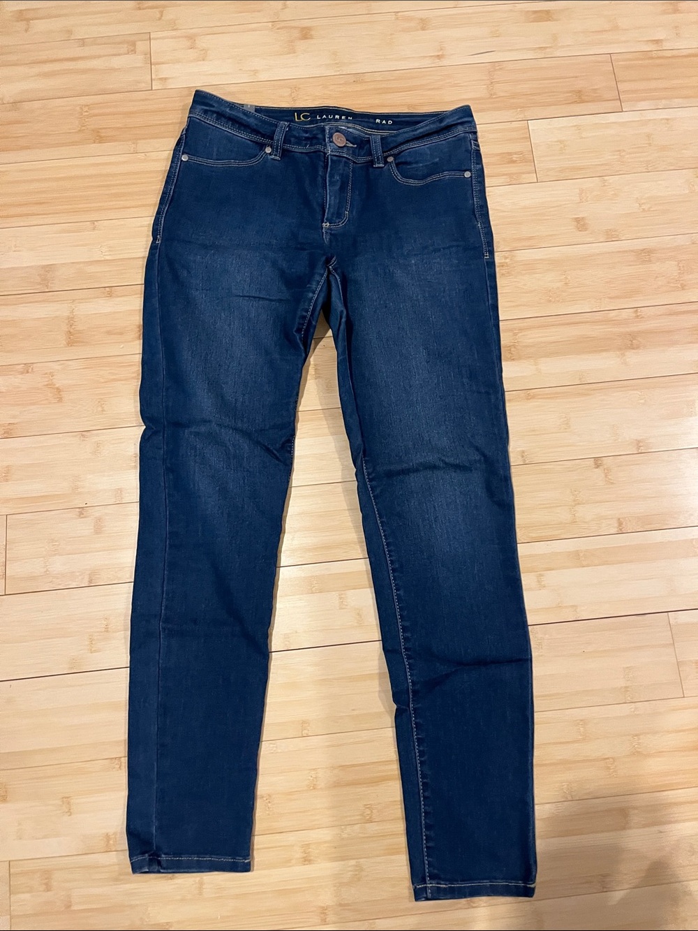 LC Lauren Conrad Navy Skinny Jeans